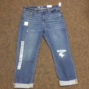 Brand new Blue jean ankle length pants